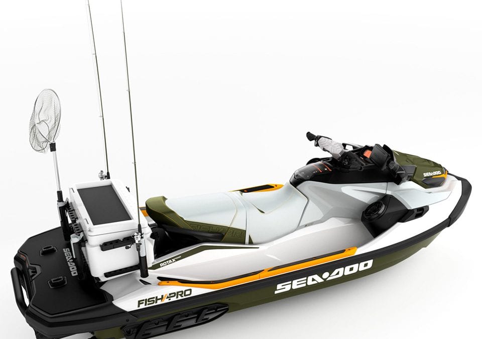 Представлен гидроцикл для рыбаков: 2019 Sea-Doo Fish Pro