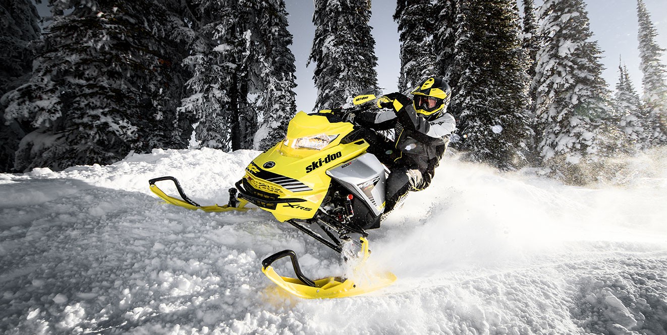 Обзор гоночного снегохода Ski-Doo MXZ 600 RS E-TEC 2019