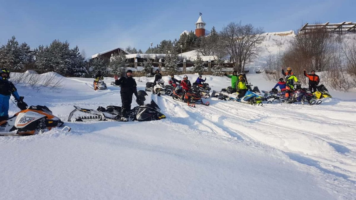 Отчет со снегоходного сафари в Кировской области
