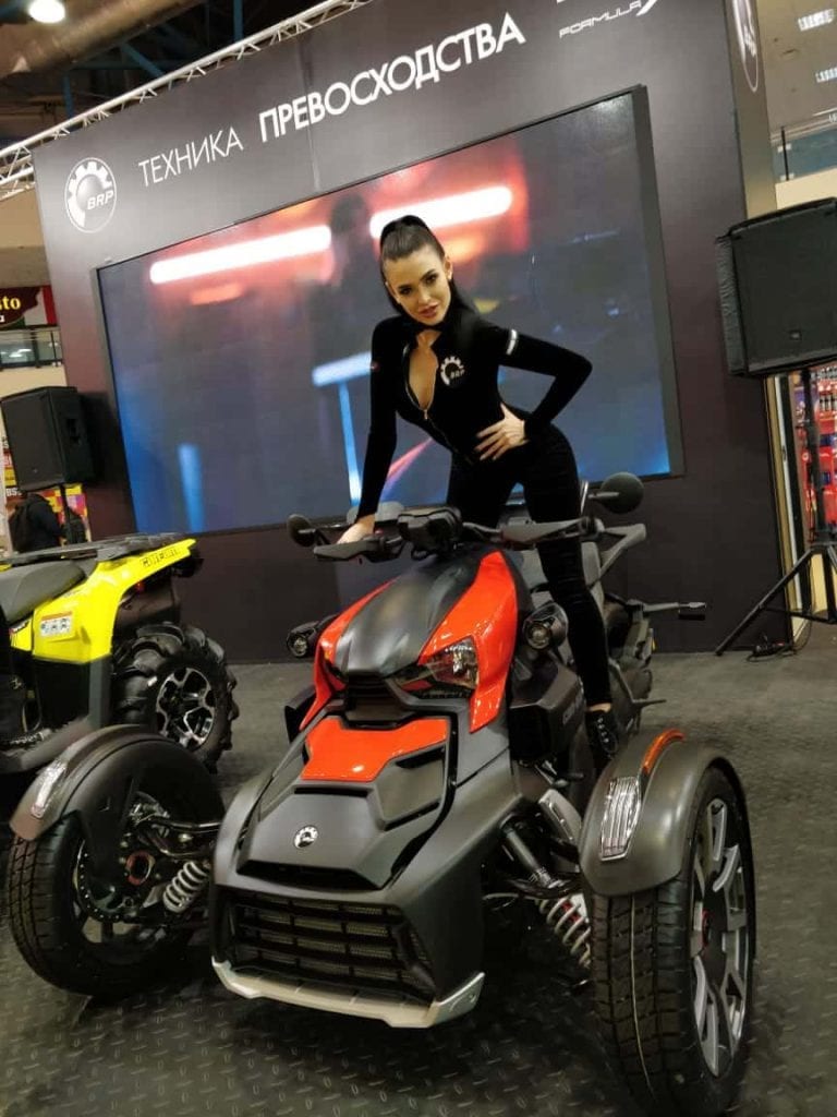 Новый Ryker впервые в России на выставке Мотовесна-2019
