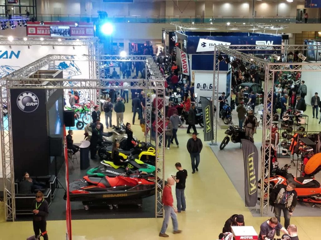 Новый Ryker впервые в России на выставке Мотовесна-2019